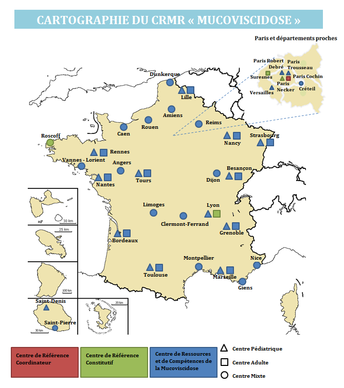 Cartographie de la Filière Muco-CFTR